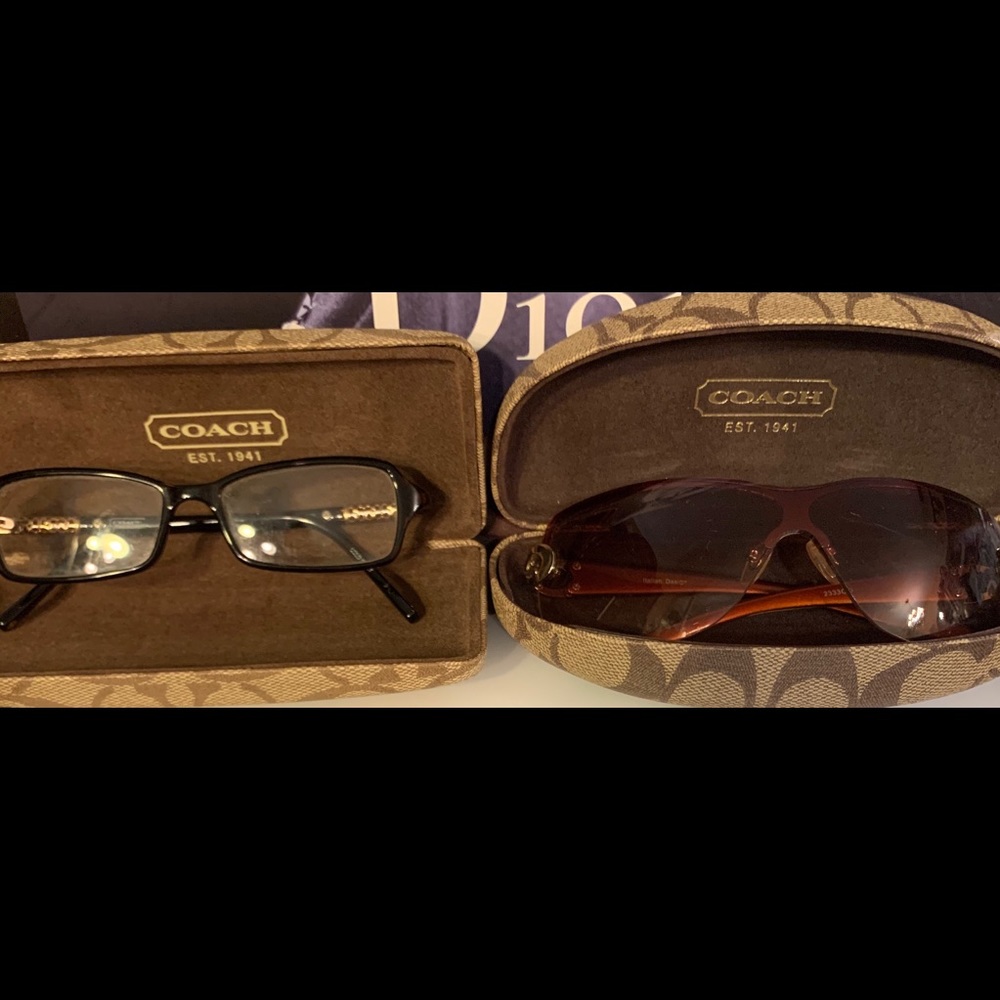 Vintage Coach Glasses w/bonus Sunglasses - Picture 1 of 11